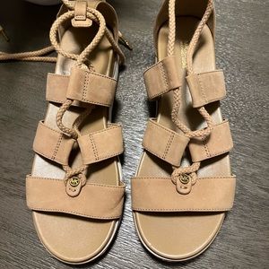 MK Ankle Wrap Sandals Sz 7.5